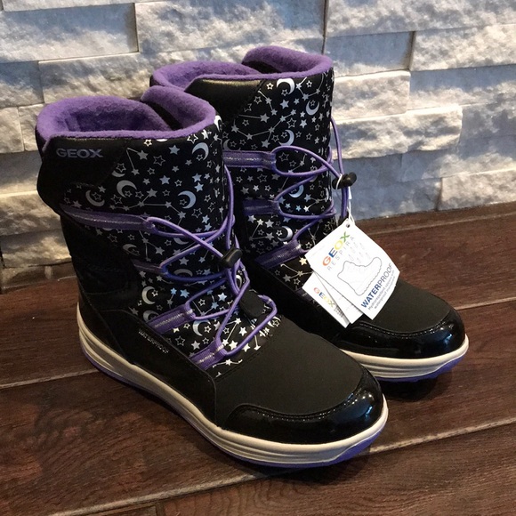 Geox Shoes Nwt Geox Roby Waterproof Boots Poshmark